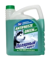Антифриз ПОЛЯРНЫЙ КРУГ Green 40 5л
